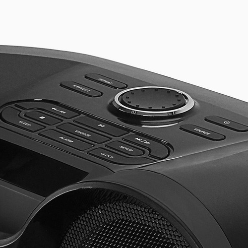 Imagem 8 de 8 de Rádio Portátil Fm Mp3 Usb Entrada Auxiliar Bivolt