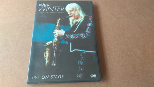 Dvd Edgar Winter - Live On Stage ( Lacrado)