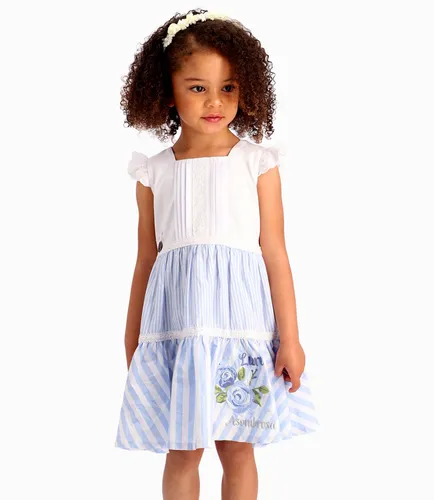 Vestido Ni a Con Detalles Macram Limonada Cuotas sin inter s