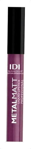 Idi Make Up Labial Liquido Metal Matt 08 Dark Violet