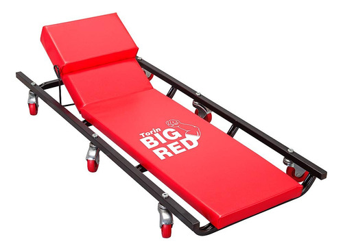 Camilla Metalica Big Red 40 Respaldar Ajustable Taller