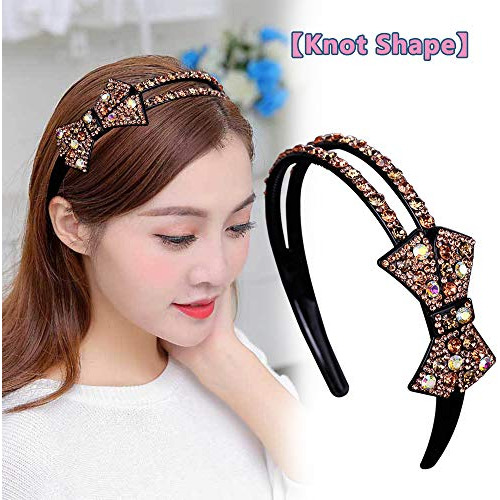 Diadema Ecango Con Diamantes De Imitación Con Peine De Dient