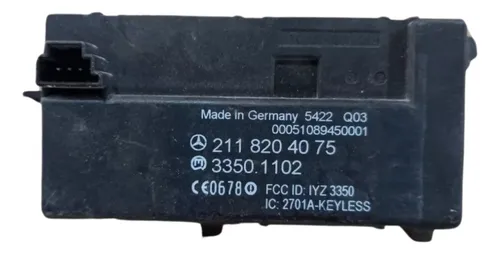 Módulo Control Mercedez Benz350