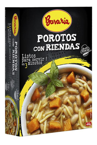 Porotos Con Riendas 400g Bavaria - Lireke