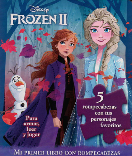 Mi Primer Libro con Rompecabezas -Frozen, de Disney. 1772386981, vol. 1. Editorial Editorial Grupo Planeta, tapa dura, edición 2020 en español, 2020