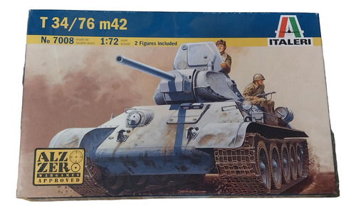 Tanque T 34 76 Italeri Maqueta 1/72 P Armar