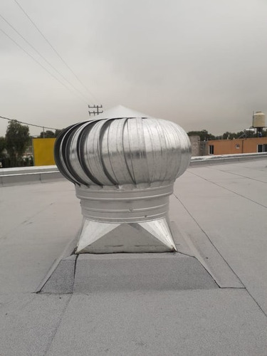 Imagen 4 de 6 de Extractor Atmosférico, Tipo Cebolla De 40in Galvanizado