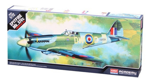Avion Ingles Spitfire Mk.xivc Esc 1/72 Academy 12484 Maqueta