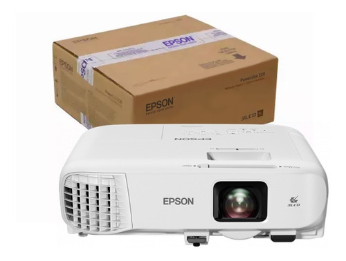 Proyector Epson Powerlite E20 3400 Lúmenes 1024x768 Xga