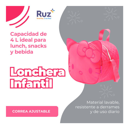 Lonchera Infantil Sanrio Hello Kitty 4 L