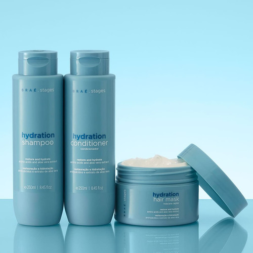 Kit Braé Stages Hydration Home Care Multi Leave-in