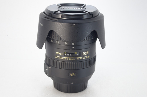 Nikon 18 200 F/3.5-5.6g Vr Dx (tags 17,24,28,35,50,55,105) (Usado)