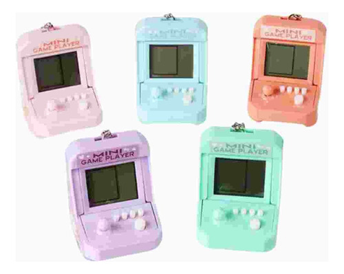 Llavero Mini Videojuego Arcade 99 Juegos Pistache