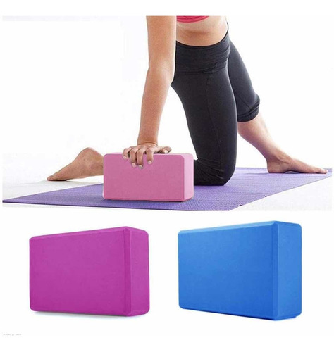 Yoga/ Mat Antideslizante 6 Mm + Ladrillo Para Pilates