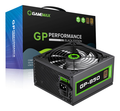 Fuente De Poder Gamemax Gp-850w 80+ Bronze