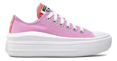 líder escarcha Oxido Tenis Converse Con Plataforma Rosas | MercadoLibre 📦