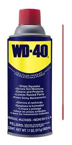 Wd-40 Lubricante Protector Multiusos 382ml 311g 11oz
