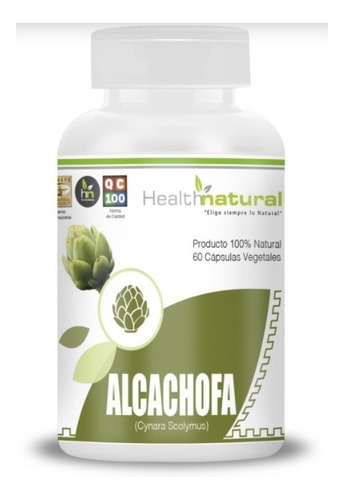 Alcachof En Capsula 60 Unidades De  400mg  Healthnatural  