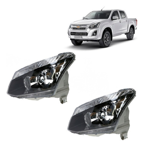 Par Opticos  Para Chevrolet Luv Dmax  2019 2020