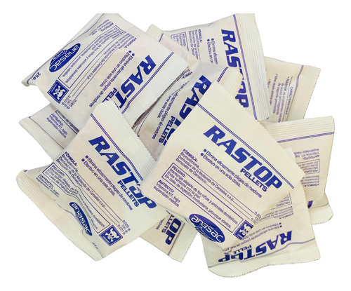 Kit Desratización Rastop Pellet 250g Todo Listo Para Usar(5)