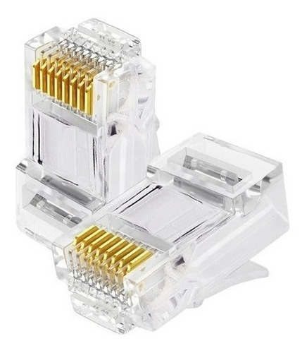 Conector Rj45 Cat5e (100 Unidades) Wireplus+