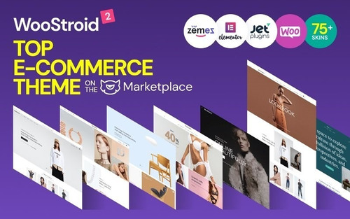 Woostroid2 - Tema Multipropósito Woocommerce Elementor