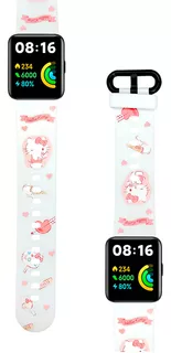 Correa Compatible Con Redmi Watch 2 Lite Hello Kitty