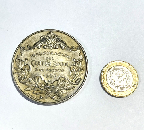 Medalla Jockey Club Rosario (gottuzzo 1903) - Numismatica (Usado)