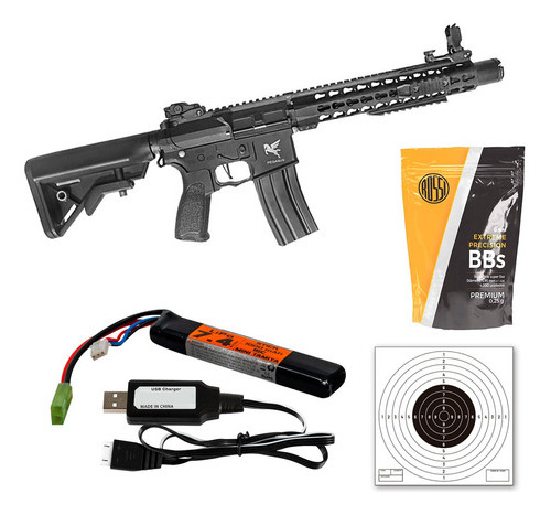 Rifle Airsoft Rossi Pegasus Marcadora Electrica 6mm Balines