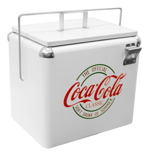 Imagen 3 de 7 de Hielera Metálica Coca-cola Dace Hccoke2002b