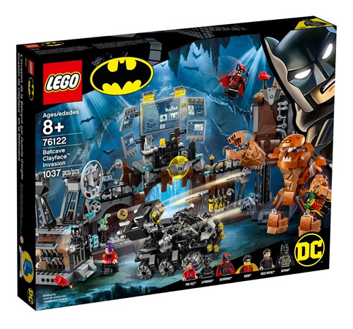 Lego Dc Batman - Baticueva Clayface - 76122 - Original