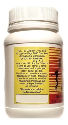 Pastillas Para Adelgazar Reduc 10 Fucus 4 X 100 Comprimidos