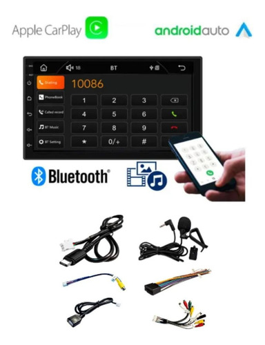 Multimídia Mp5 Chery Qq Carplay Android Auto Carplay Usb