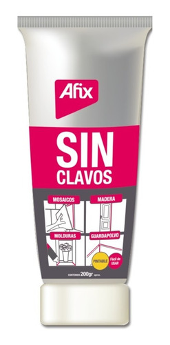 Afix Sin Clavo Normal (pomo 200gr) (no Mas Clavos)