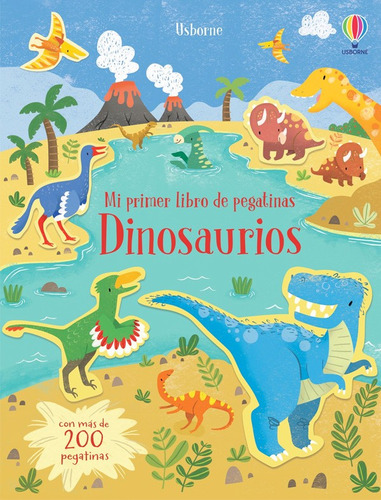 Dinosaurios. Mi Primer Libro De Pegatinas, De Autor. Editorial Usborne En Español