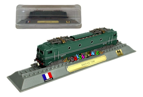 Locomotivas Do Mundo Sncf Cc 7100 França Fasciculo 2