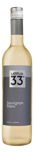 Vinho Branco Argentino Latitud 33 Sauvignon Blanc 750ml 6und