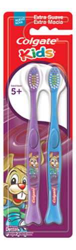 Cepillo Dental Colgate Kids X 2 Un