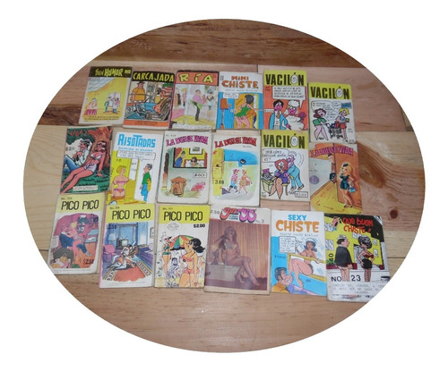 Lote De Cómics Vintage De Humor Y Risa 18 Piezas