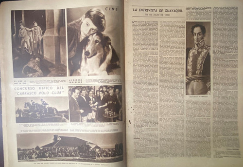Antiguo El Día N° 602 Partido Uruguay -gran Bretaña 1944 B8 (Usado)