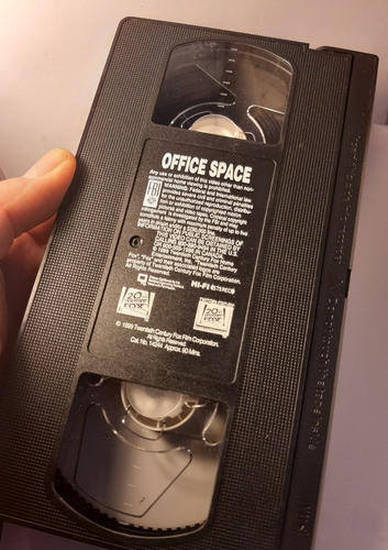 Office Space, 1999. Vhs Original (Usado)