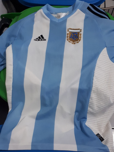 Jersey Argentina L 2002 De Época Impecable No Messi Korea J 