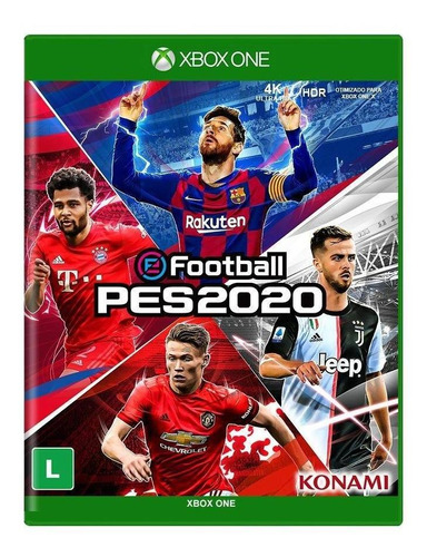 Efootball Pro Evolution Soccer 2020 Pes 20 Xbox One Física