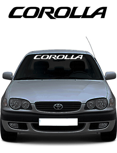 Calcomania Toyota Corolla Parabrisas