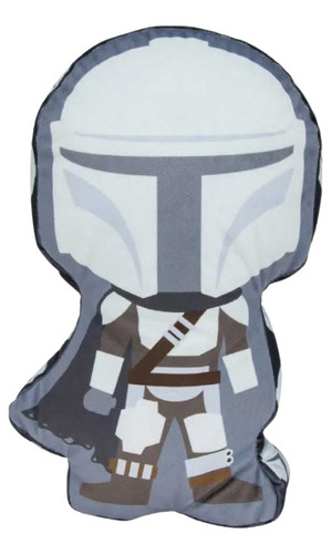 Almofada Mandalorian Formato 3d Star Wars Decoração Geek