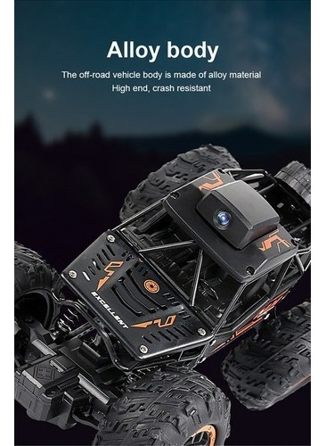 G Aplicable A:... Coche Teledirigido 4x4 Con Cámara Hdwi
