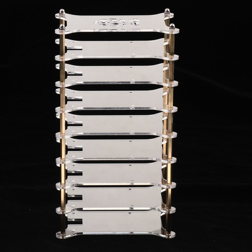 Case 8 Layers Case Enclosure For Raspberry Pi 3/2 Modelo B &