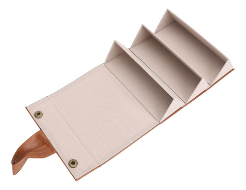 Funda Plegable Con 3 Ranuras Para Guardar Gafas Y Compartime