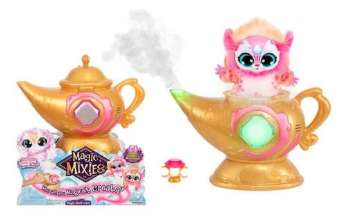 Moose Magic Mixies Rosa Magic Genie Lamp Peluche Sorpresa