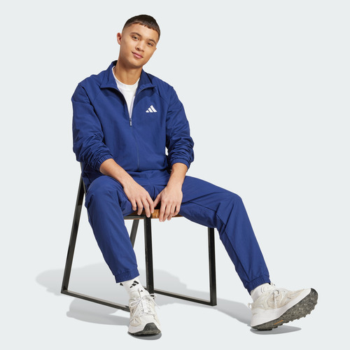 Pantalón Adidas Casual Essential Small Hombre Azul Jm1776